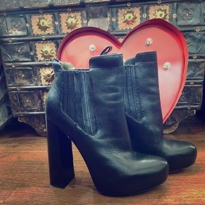 Alexander Wang high Ankle boots with a platform